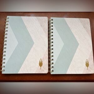 Inkwell Press Hardcover Plan Journal Set Coil Bound Notebook Grid Writing Diary